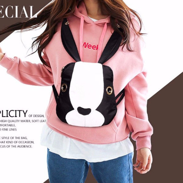 Cartoon Rabbit Nylon Backpack Purse With 4 Color Options