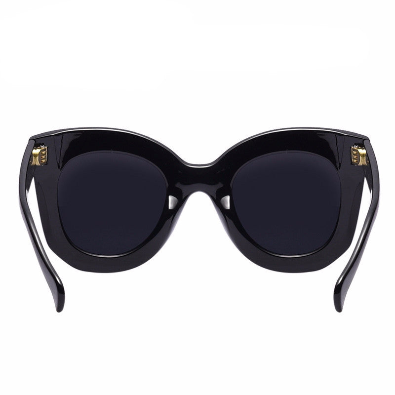 Fashion Women Sunglasses Rivet Shades Big Frame Style UV400