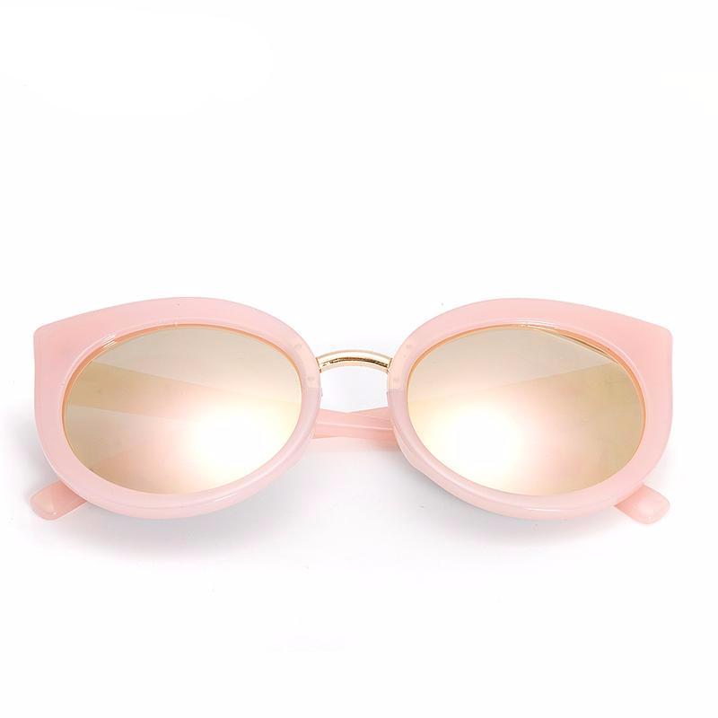 Oversized Cat Eye Acetate Frame Sunglasses  UV400 Lens