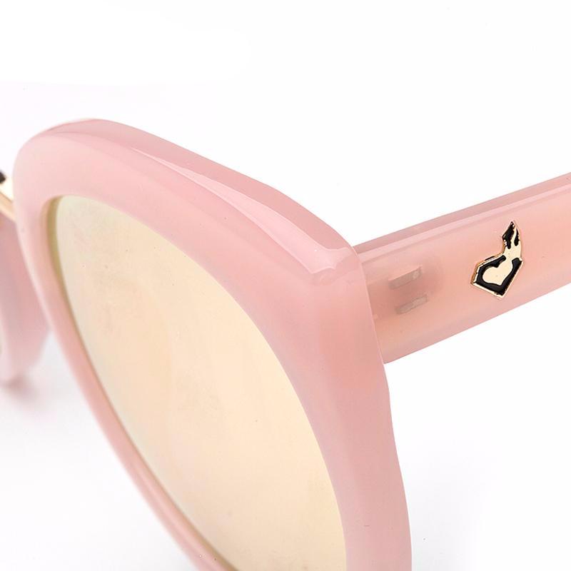 Oversized Cat Eye Acetate Frame Sunglasses  UV400 Lens