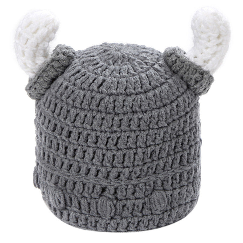 Cute Photo Prop Cotton Crochet Baby Hat