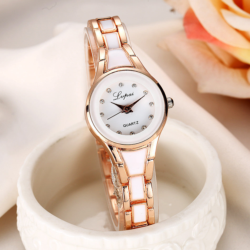 Womens Luxury Gemstone Quartz Wristwatches