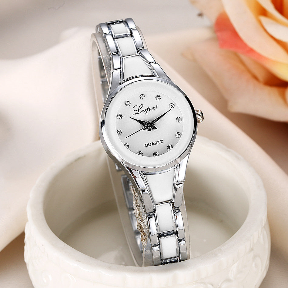 Womens Luxury Gemstone Quartz Wristwatches