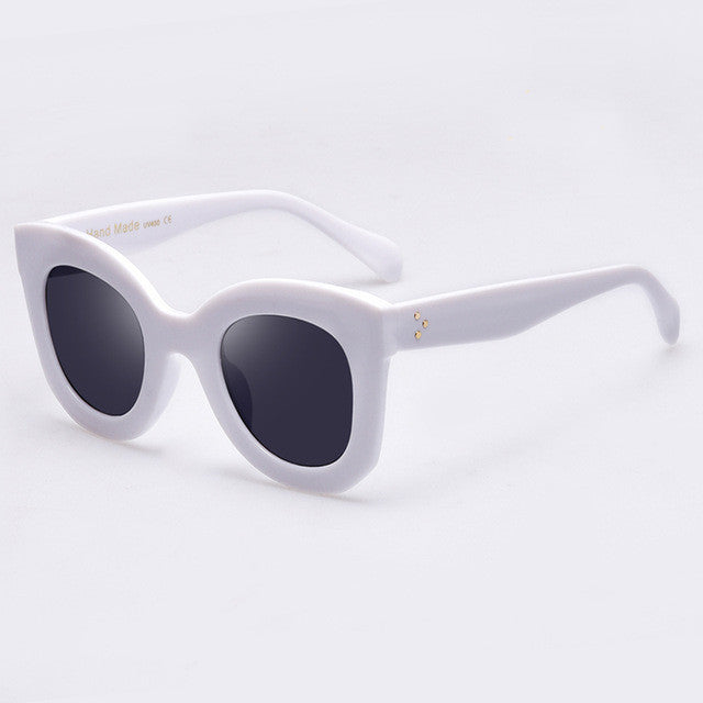 Fashion Women Sunglasses Rivet Shades Big Frame Style UV400