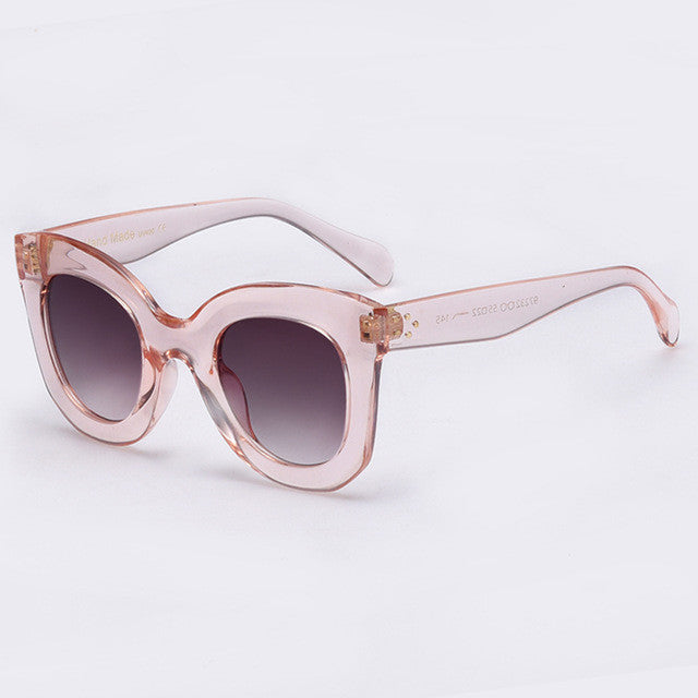 Fashion Women Sunglasses Rivet Shades Big Frame Style UV400