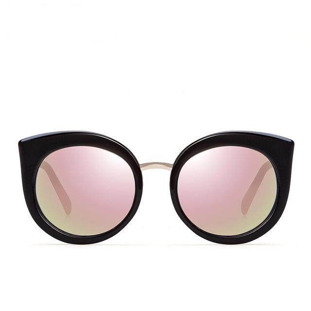 Oversized Cat Eye Acetate Frame Sunglasses  UV400 Lens