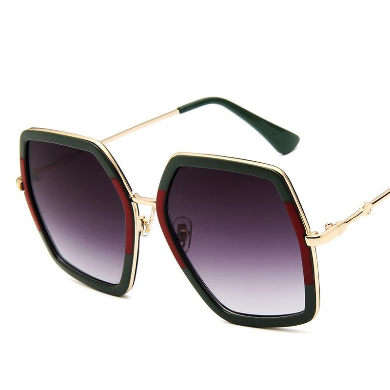 Oversized G Square Sunglasses UV400