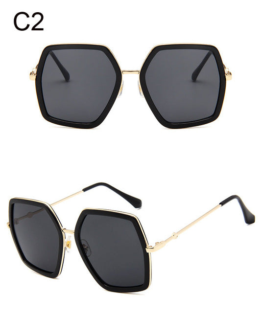 Oversized G Square Sunglasses UV400