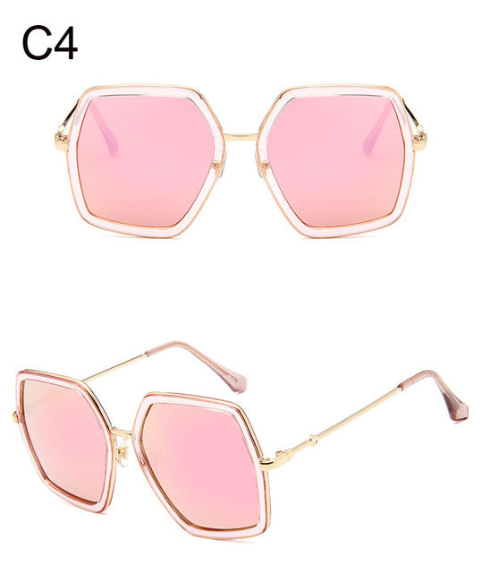 Oversized G Square Sunglasses UV400